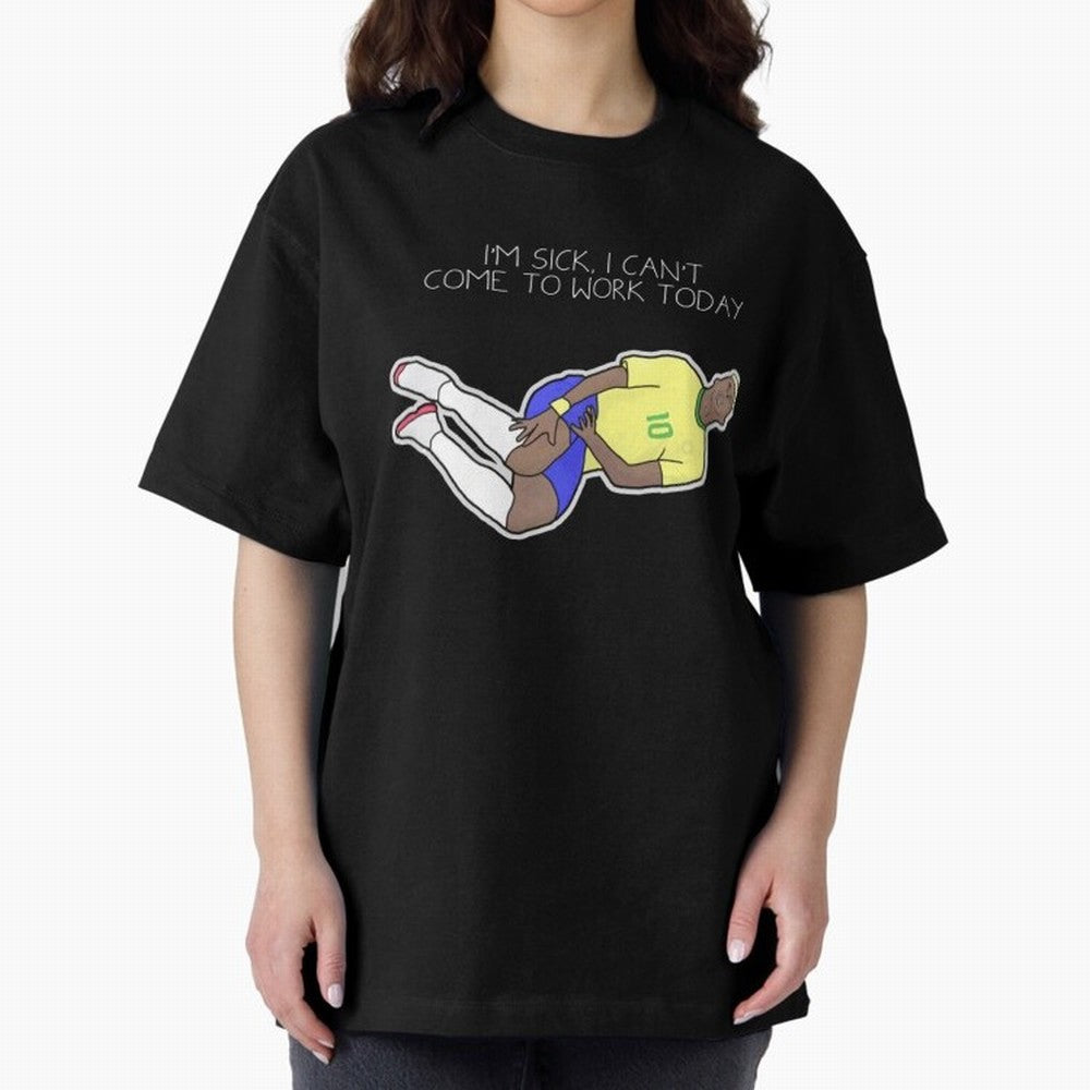 Neymar Neymar Jr rolling Oversized T-Shirt Keep the Match Day Mood of Global Football Passion for FIFA World Cup 2026 Group Stage, Centered on Haaland, Spain, Classic Soccer Heritage, Championship Pressure, Fan Loyalty and International Pride;