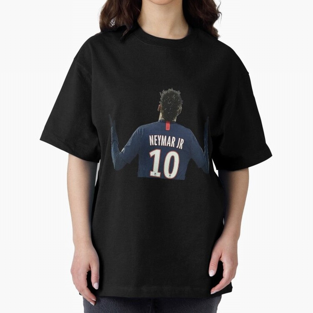 Neymar Jr Paris - 10 Oversized T-Shirt Represent Match Day Hype around FIFA World Cup 2026, Cristiano Ronaldo, Haaland and CR7, Netherlands, Football Passion, Legendary Performances, Festival Vibes and Supporter Community; Made for Collectors Who
