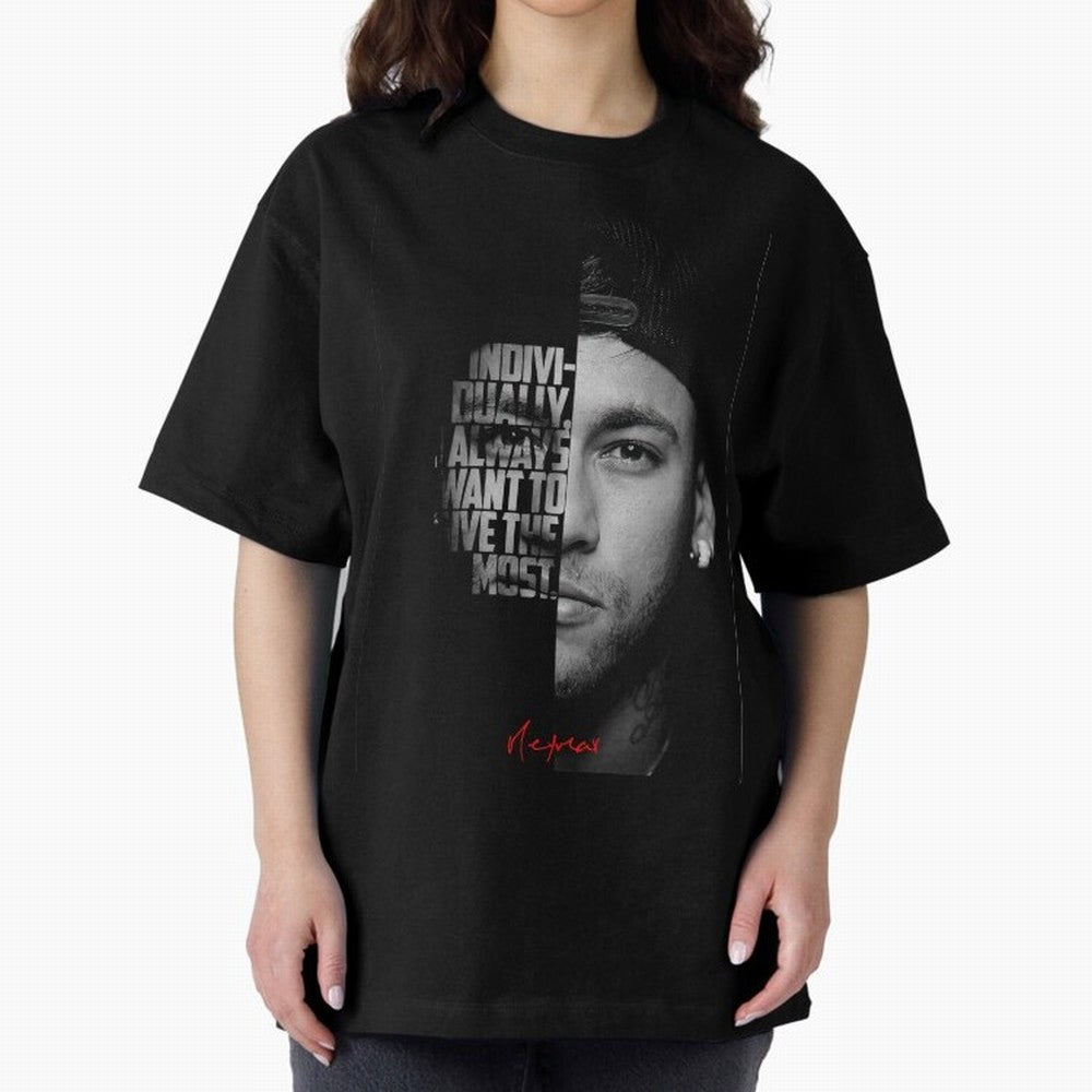 Black and white Neymar Jr quote. Classic T-Shirt Show Love for Legendary Goals in the FIFA World Cup 2026 USA Canada Mexico Journey through Messi, CR7 and Mbappe Highlights, Netherlands Pride, Football Festival Excitement, Trophy Ambitions, Country