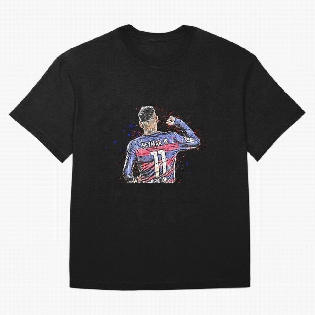 Neymar Classic T-Shirt Bring a Vintage Feel to Match Day Hype around FIFA World Cup 2026 Group Stage, Mbappe, France, Championship Spirit, Famous Goals, Roaring Crowds and International Football Unity; Great for Supporters Who Love Legendary