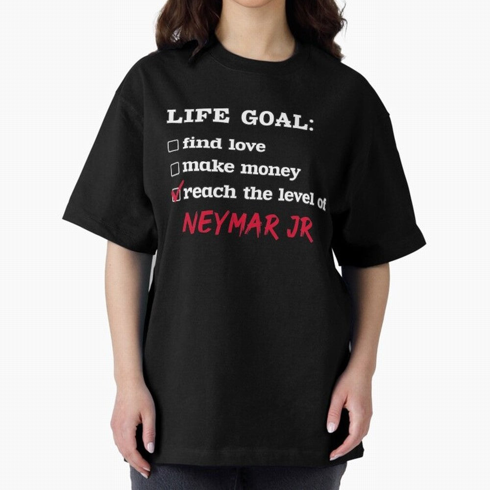 Life goal Neymar Jr Classic T-Shirt Celebrate Rivalries and Pride in Global Football Passion for FIFA World Cup 2026 USA Canada Mexico, Made for Neymar, Haaland and Cristiano Ronaldo, Argentina, Vintage Soccer Flavor, Modern Football Stars,