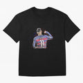 Neymar Oversized T-Shirt Follow FIFA World Cup 2026 USA Canada Mexico Connected to Messi, Spain Energy, Vintage Soccer Flavor, Modern Football Stars, National Flags and Final Night Emotion; Created for Match Day Parties, Soccer Gifts, Fan Photos,