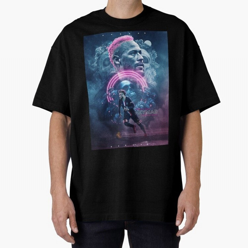 Neymar Classic T-Shirt Unlock FIFA World Cup 2026 with Messi, CR7 and Mbappe, Netherlands Energy, Championship Spirit, Famous Goals, Roaring Crowds and International Football Unity; Perfect for Supporters Who Want Bold Football Energy, Global Pride