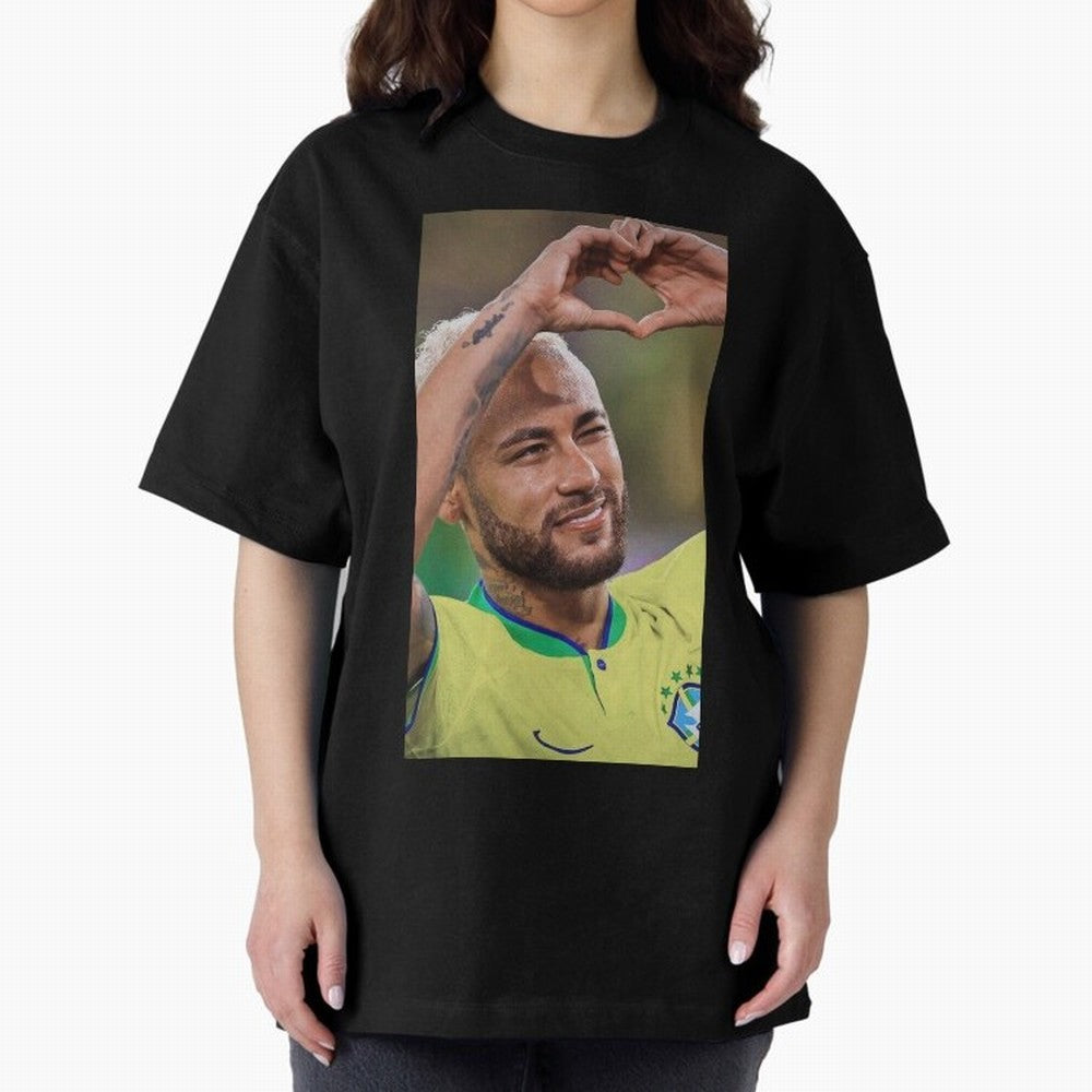 Neymar Jr Oversized T-Shirt Turn Football Passion into the FIFA World Cup 2026 USA Canada Mexico Journey through Haaland Highlights, England Pride, Game Day Rituals, Football Legends, Country Pride and the Road to the Final; Perfect for Supporters
