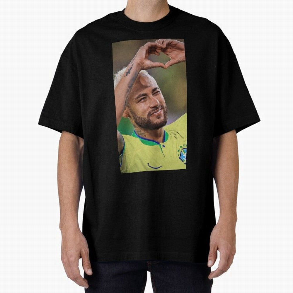 Neymar Jr Oversized T-Shirt Turn Football Passion into the FIFA World Cup 2026 USA Canada Mexico Journey through Haaland Highlights, England Pride, Game Day Rituals, Football Legends, Country Pride and the Road to the Final; Perfect for Supporters