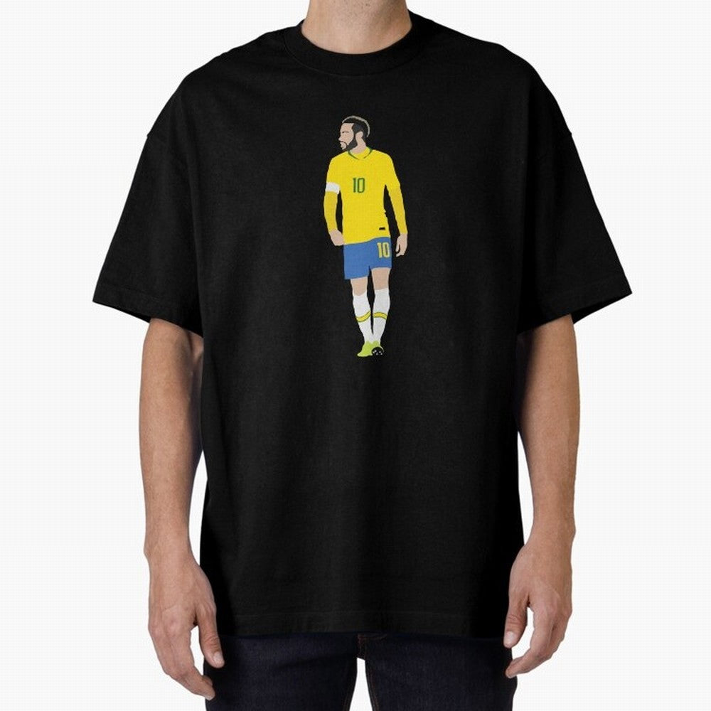 neymar brazil Oversized T-Shirt Celebrate the Biggest Stage of the FIFA World Cup 2026 Group Stage Journey through Neymar Highlights, England and Germany Pride, Sports Nostalgia, International Competition, Famous Players and Unforgettable