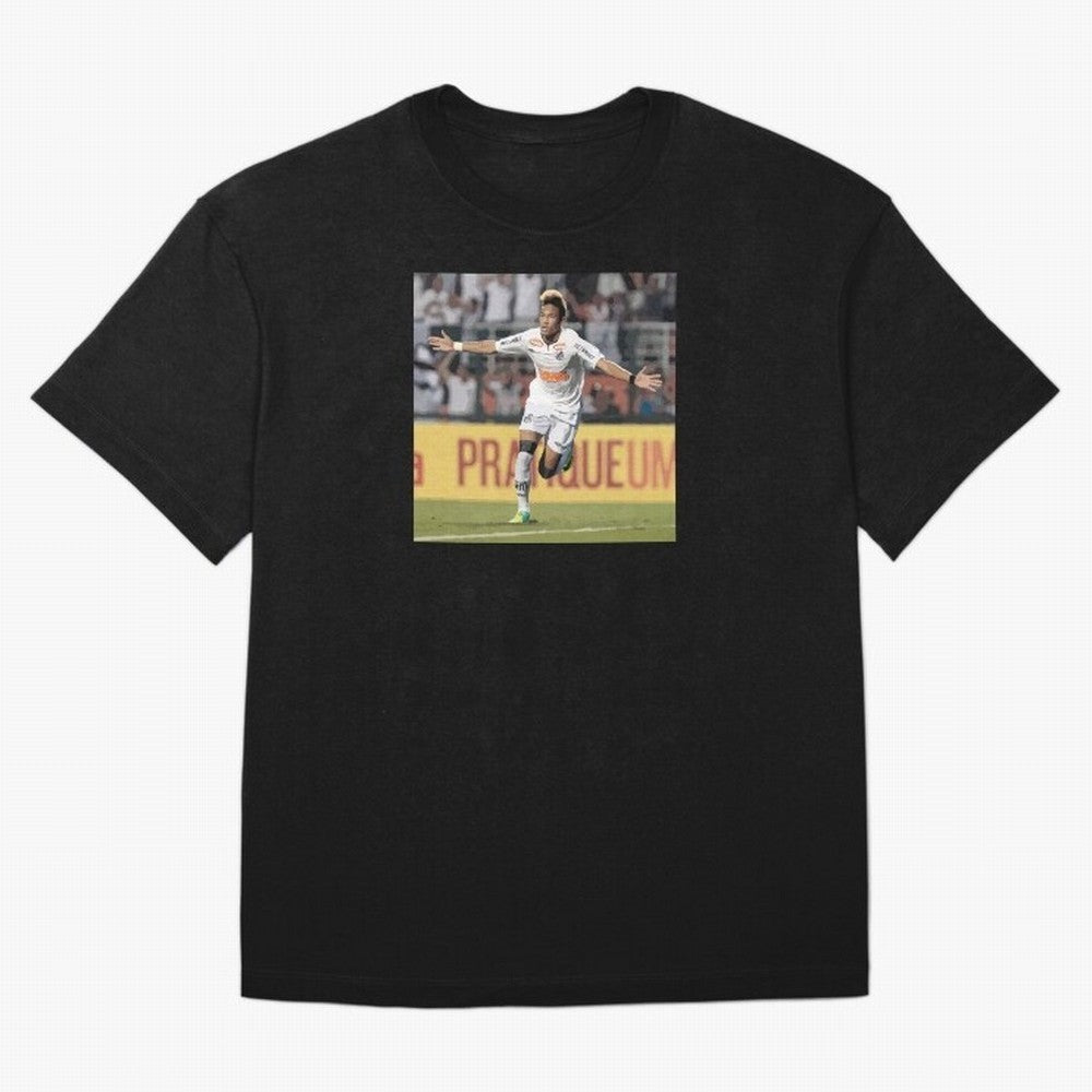 Neymar of Santos celebrating Classic T-Shirt Celebrate Fan Favorites in the FIFA World Cup 2026 Group Stage Journey through Cristiano Ronaldo, Haaland and CR7 Highlights, Netherlands Pride, Worldwide Fan Energy, Dramatic Goals, Stadium Lights and