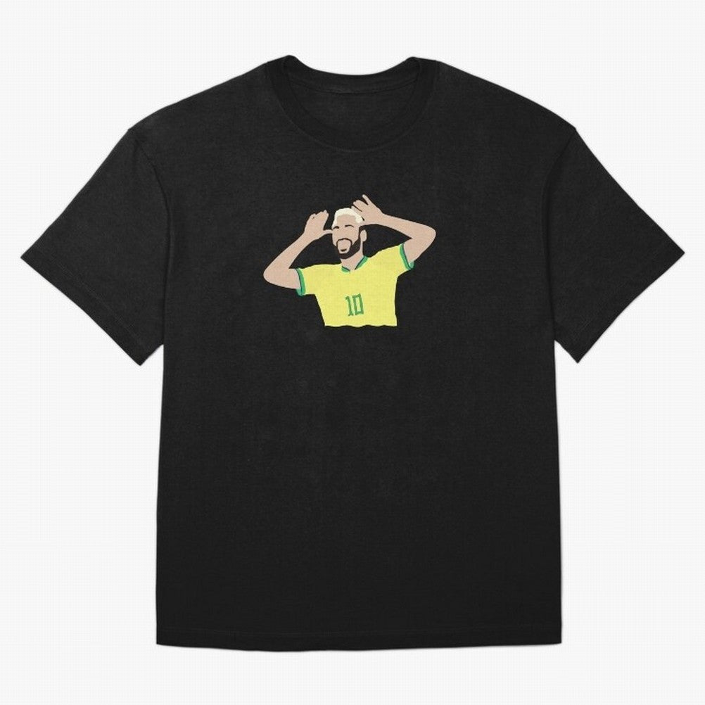 neymar cute vector Oversized T-Shirt Bring Bold Fan Energy to FIFA World Cup 2026 Group Stage Spirit, Built around France and Portugal, Messi and Cristiano Ronaldo, Global Supporter Spirit, Legendary Goals, National Colors and Tournament