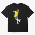 Neymar Jr minimalist design Classic T-Shirt Feel the Roar of FIFA World Cup 2026 Group Stage Driven by Messi, CR7 and Mbappe, Portugal, Spain and Germany Energy, Vintage Soccer Flavor, Modern Football Stars, National Flags and Final Night Emotion;