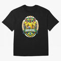 Brazil Football National Team Pride- Brazil Soccer Graphics Classic T-Shirt Turn Every Weekend Toward the FIFA World Cup 2026 Journey through Mbappe Highlights, Argentina, France and Brazil Pride, Football Festival Excitement, Trophy Ambitions,