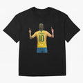 neymar jr Oversized T-Shirt Stand with Global Football Passion for FIFA World Cup 2026 Group Stage, Inspired by Messi, CR7 and Mbappe, Portugal, Football Festival Excitement, Trophy Ambitions, Country Rivalries and Star Player Buzz; Ideal for