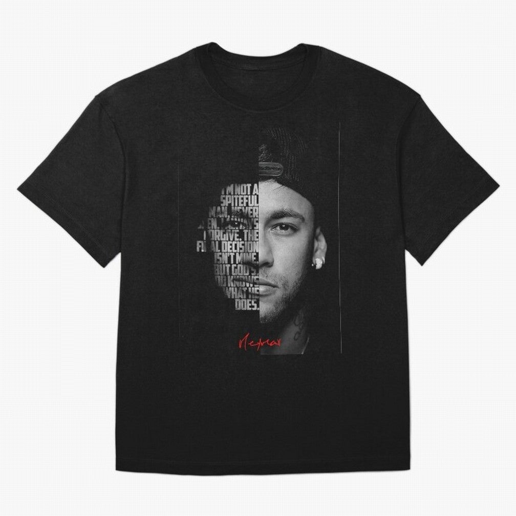 Black and white Neymar Jr quote. Classic T-Shirt Celebrate National Team Dreams in the FIFA World Cup 2026 Group Stage Journey through CR7 and Messi Highlights, England and Germany Pride, Champion Mindset, Group Stage Buzz, Knockout Tension and
