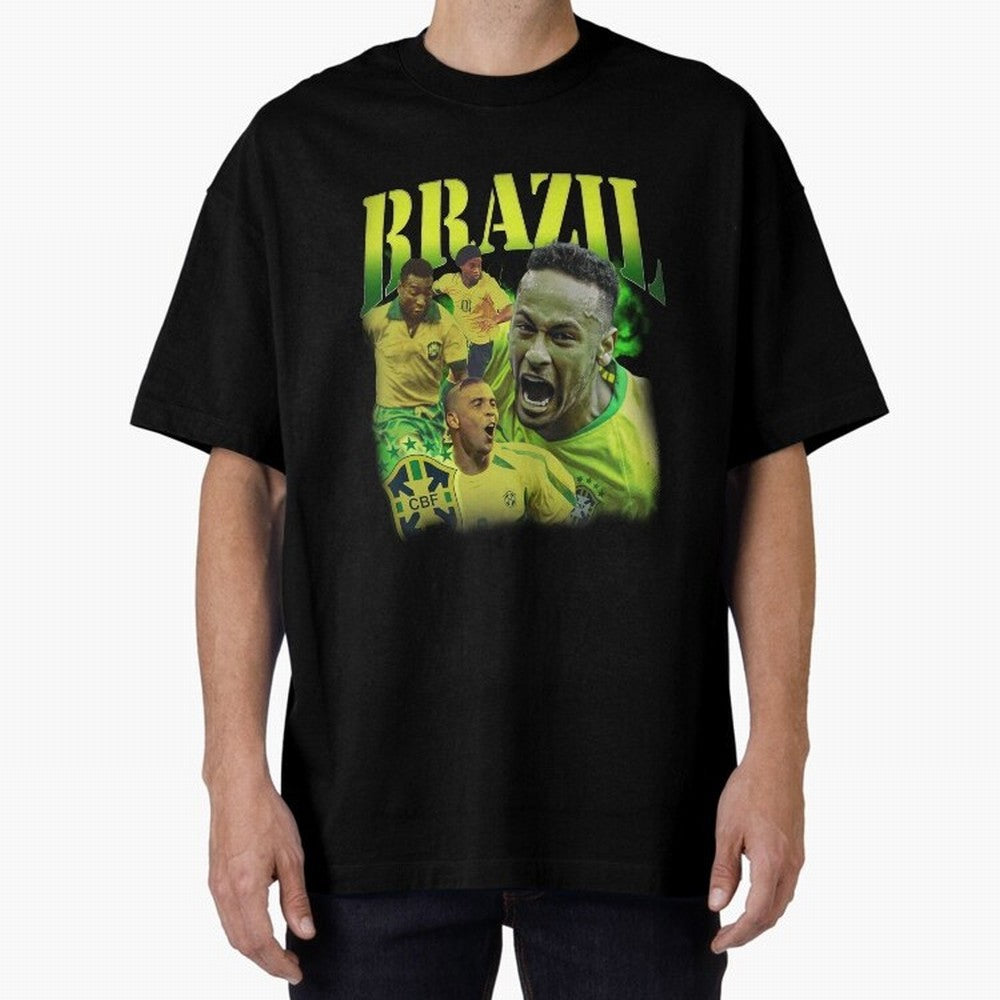 Neymar Brazil Vintage Essential T-Shirt Bring a Champion Mindset to Match Day Hype around FIFA World Cup 2026 Group Stage, Messi, CR7 and Mbappe, Argentina and Brazil, Global Supporter Spirit, Legendary Goals, National Colors and Tournament