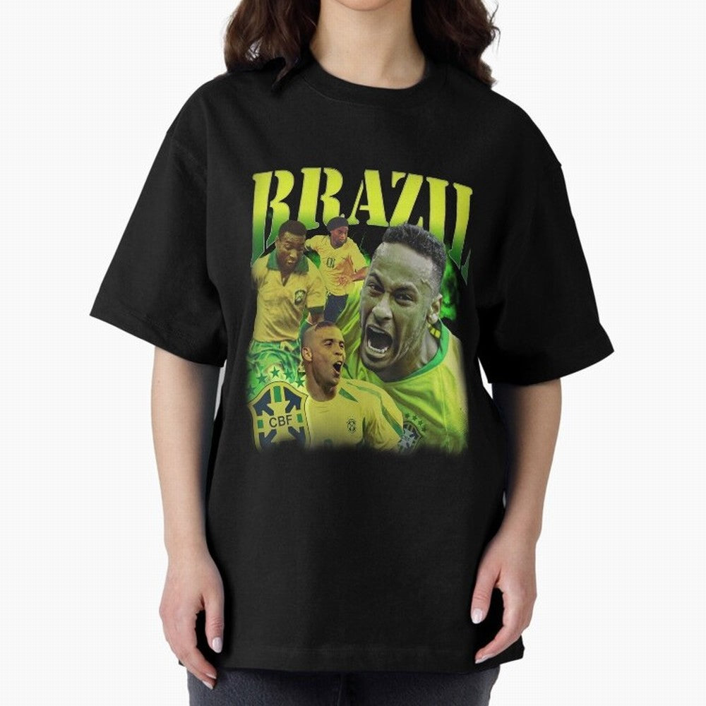 Neymar Brazil Vintage Essential T-Shirt Bring a Champion Mindset to Match Day Hype around FIFA World Cup 2026 Group Stage, Messi, CR7 and Mbappe, Argentina and Brazil, Global Supporter Spirit, Legendary Goals, National Colors and Tournament