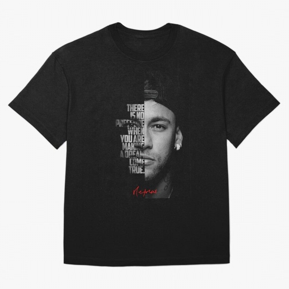 Black and white Neymar Jr quote. Classic T-Shirt Follow Every Goal of FIFA World Cup 2026 Group Stage Spirit, Driven by England, France and Netherlands, Haaland, Sports Nostalgia, International Competition, Famous Players and Unforgettable