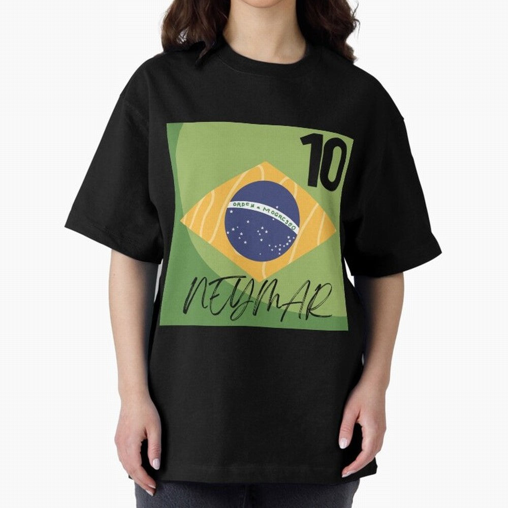 NEYMAR 10 Classic T-Shirt Make Every Kick Count in FIFA World Cup 2026 Highlighting Cristiano Ronaldo, Haaland and CR7, Brazil Energy, Fan Favorite Moments, National Team Passion, Big Match Drama and Soccer History; Made for Collectors Who Enjoy