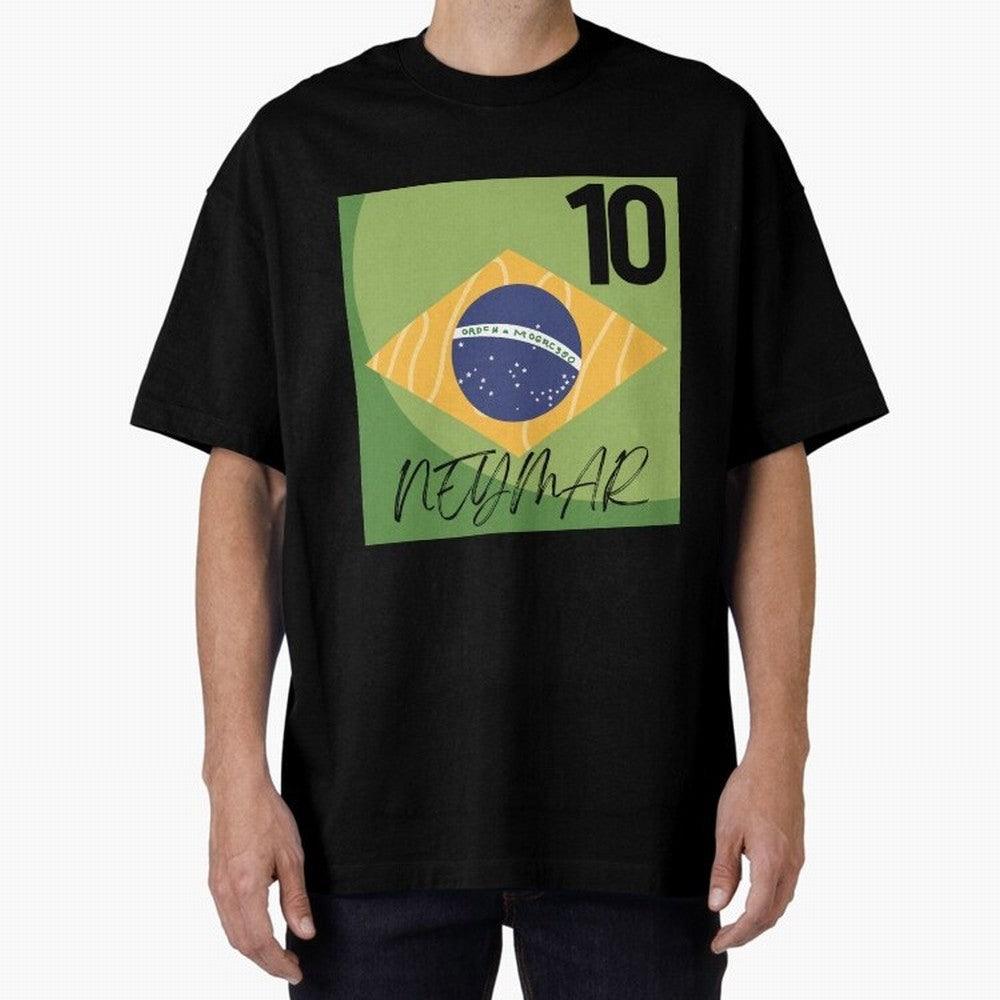NEYMAR 10 Classic T-Shirt Make Every Kick Count in FIFA World Cup 2026 Highlighting Cristiano Ronaldo, Haaland and CR7, Brazil Energy, Fan Favorite Moments, National Team Passion, Big Match Drama and Soccer History; Made for Collectors Who Enjoy