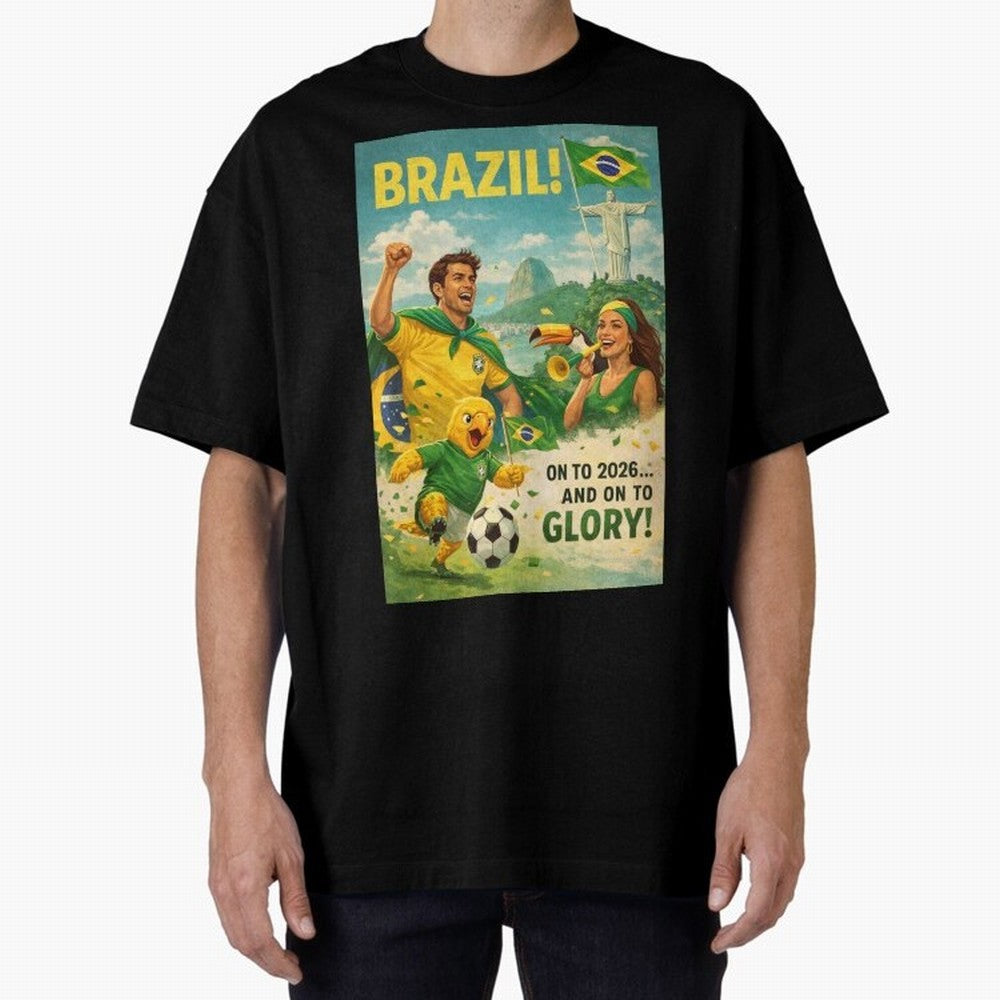 Brazil Rio de Janeiro Christ the Redeemer Sugarloaf Mountain FIFA World Cup 2026 Football Celebration Classic T-Shirt Show Championship Spirit for Global Football Passion for FIFA World Cup 2026 Group Stage, Celebrating Cristiano Ronaldo, Haaland