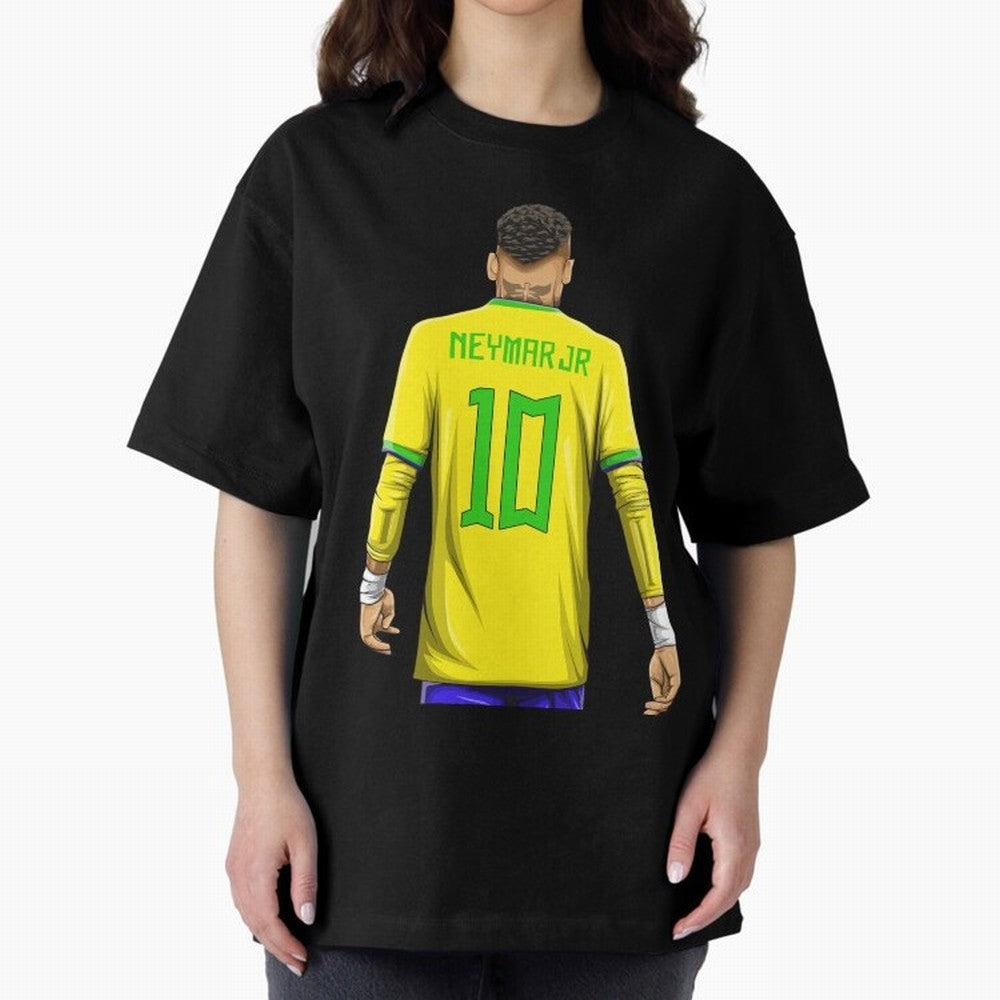 Neymar Jr. Classic T-Shirt Celebrate Classic Football Spirit in Match Day Hype around FIFA World Cup 2026, Messi and Cristiano Ronaldo, Argentina and Brazil, Football History, Final Match Energy, Crowd Noise and Once in a Lifetime Moments; Created