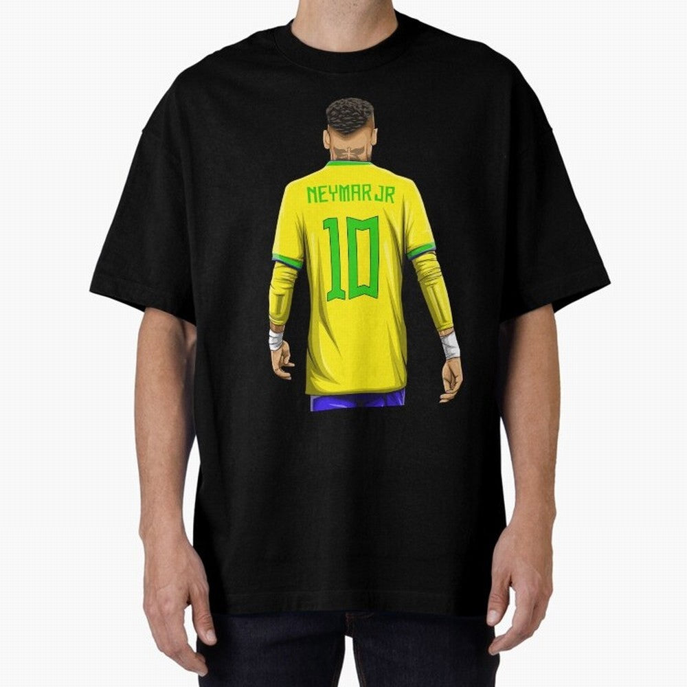 Neymar Jr. Classic T-Shirt Celebrate Classic Football Spirit in Match Day Hype around FIFA World Cup 2026, Messi and Cristiano Ronaldo, Argentina and Brazil, Football History, Final Match Energy, Crowd Noise and Once in a Lifetime Moments; Created