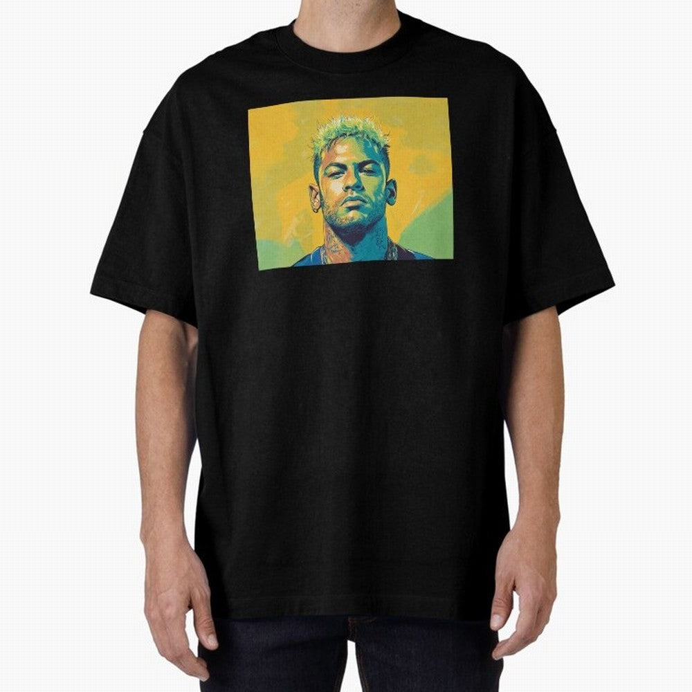Neymar Brazil Captain Classic T-Shirt Get Ready for FIFA World Cup 2026 for Fans of Haaland and Mbappe and England, Bringing Game Day Rituals, Football Legends, Country Pride and the Road to the Final; Perfect for Fans, Collectors, Family