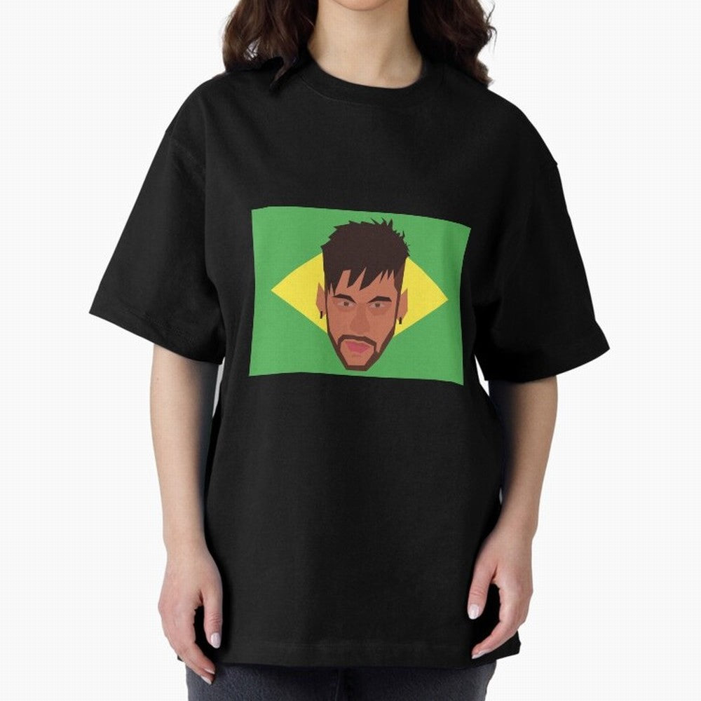 Neymar Jr - Brazil World Cup Classic T-Shirt Celebrate Fan Culture around FIFA World Cup 2026 USA Canada Mexico Spirit, Centered on Argentina and Brazil, Cristiano Ronaldo, Championship Spirit, Famous Goals, Roaring Crowds and International