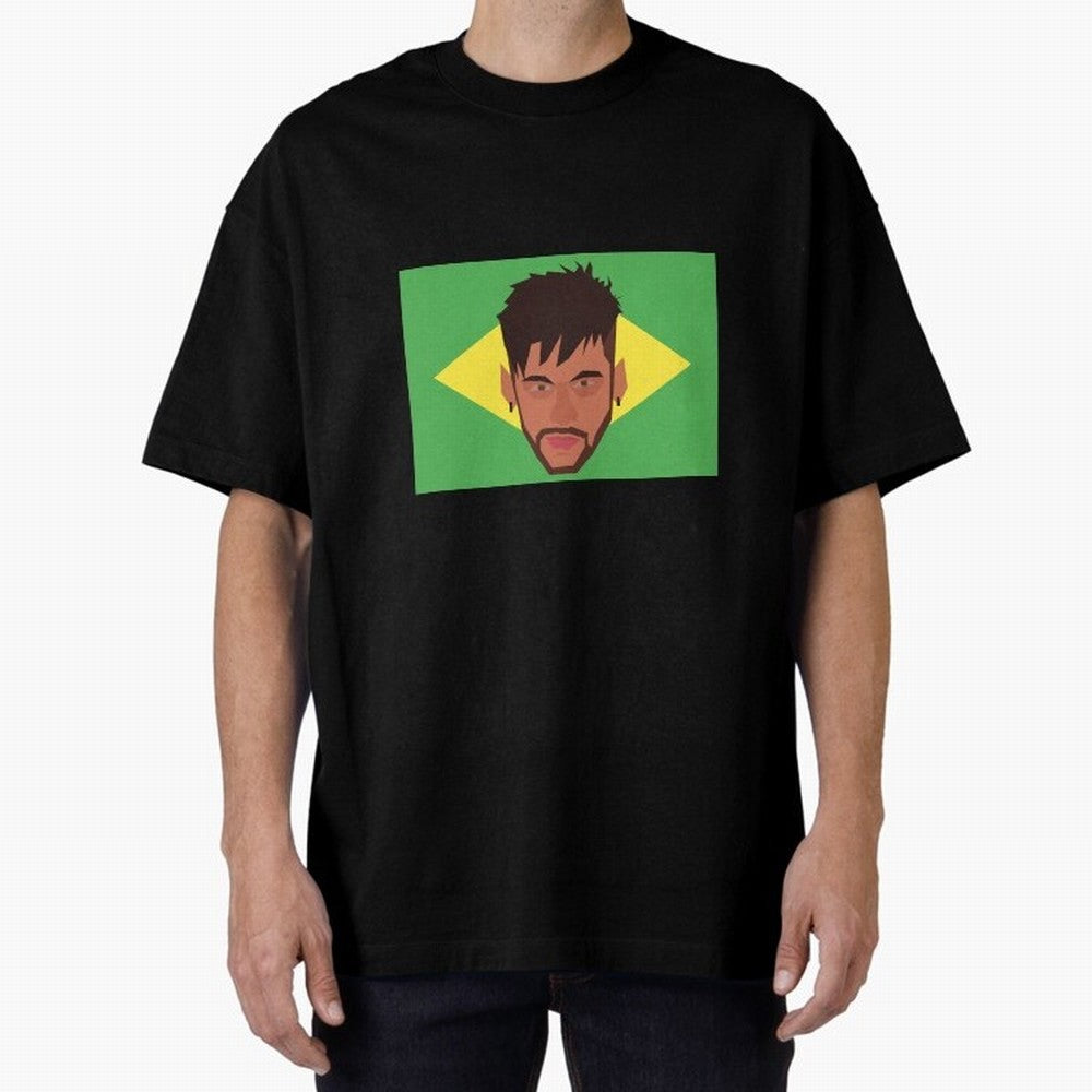 Neymar Jr - Brazil World Cup Classic T-Shirt Celebrate Fan Culture around FIFA World Cup 2026 USA Canada Mexico Spirit, Centered on Argentina and Brazil, Cristiano Ronaldo, Championship Spirit, Famous Goals, Roaring Crowds and International