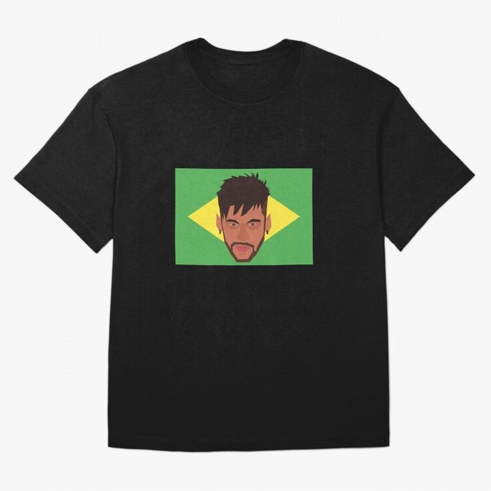 Neymar Jr - Brazil World Cup Classic T-Shirt Celebrate Fan Culture around FIFA World Cup 2026 USA Canada Mexico Spirit, Centered on Argentina and Brazil, Cristiano Ronaldo, Championship Spirit, Famous Goals, Roaring Crowds and International