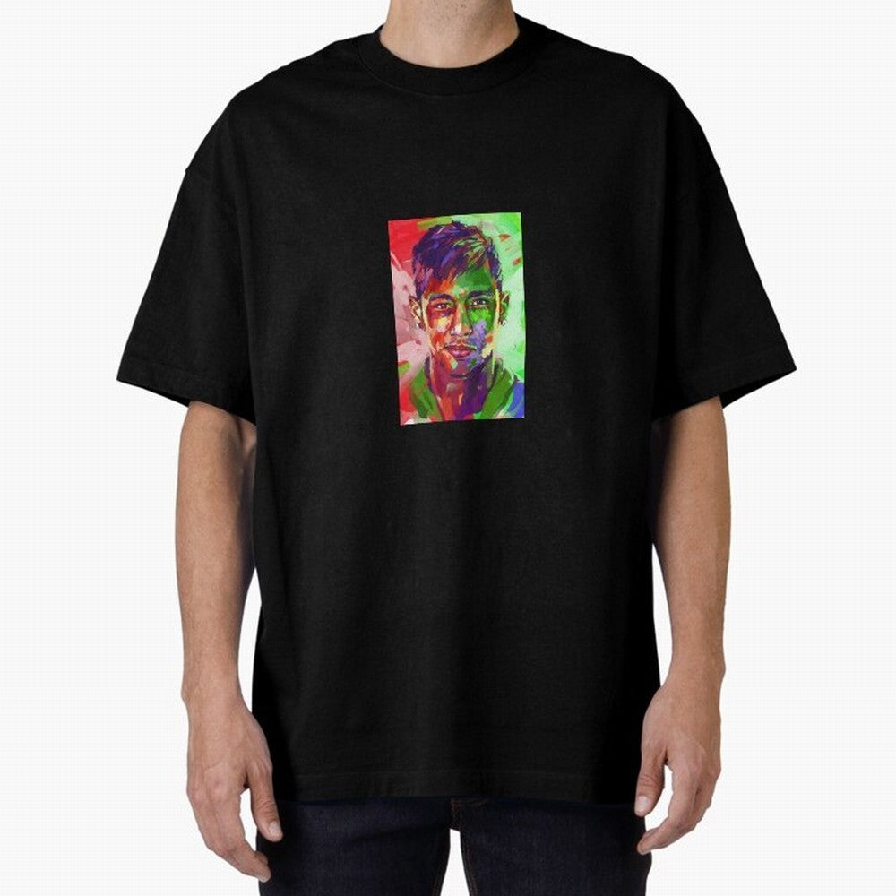 Neymar JR Oversized T-Shirt Make Your Look Match Global Football Passion for FIFA World Cup 2026, with Haaland and Mbappe, Argentina, France and Brazil, Soccer Culture, Superstar Moments, National Team Dreams and Competitive Fire; Built for