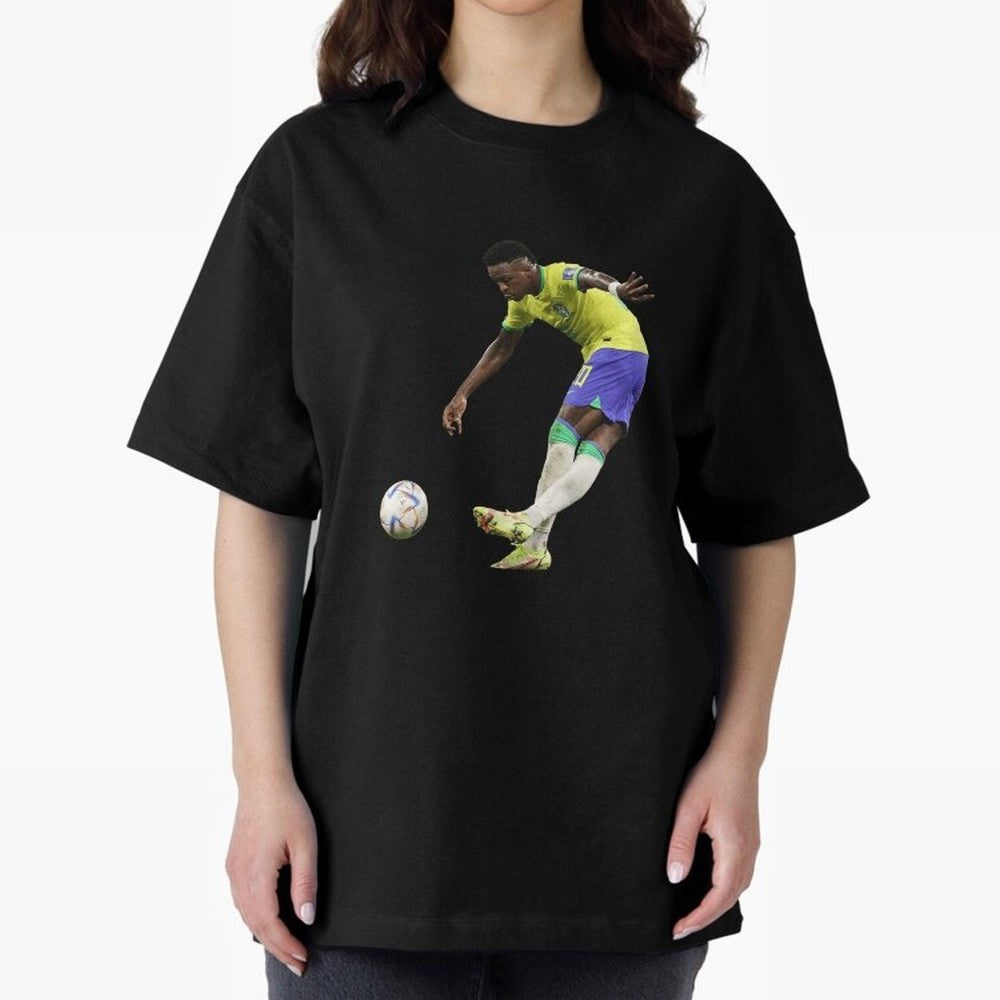 Vinicius Junior rabona Classic T-Shirt Bring Home Match Day Hype around FIFA World Cup 2026 USA Canada Mexico, Neymar, Haaland and Cristiano Ronaldo, Spain, Classic Soccer Heritage, Championship Pressure, Fan Loyalty and International Pride; Built