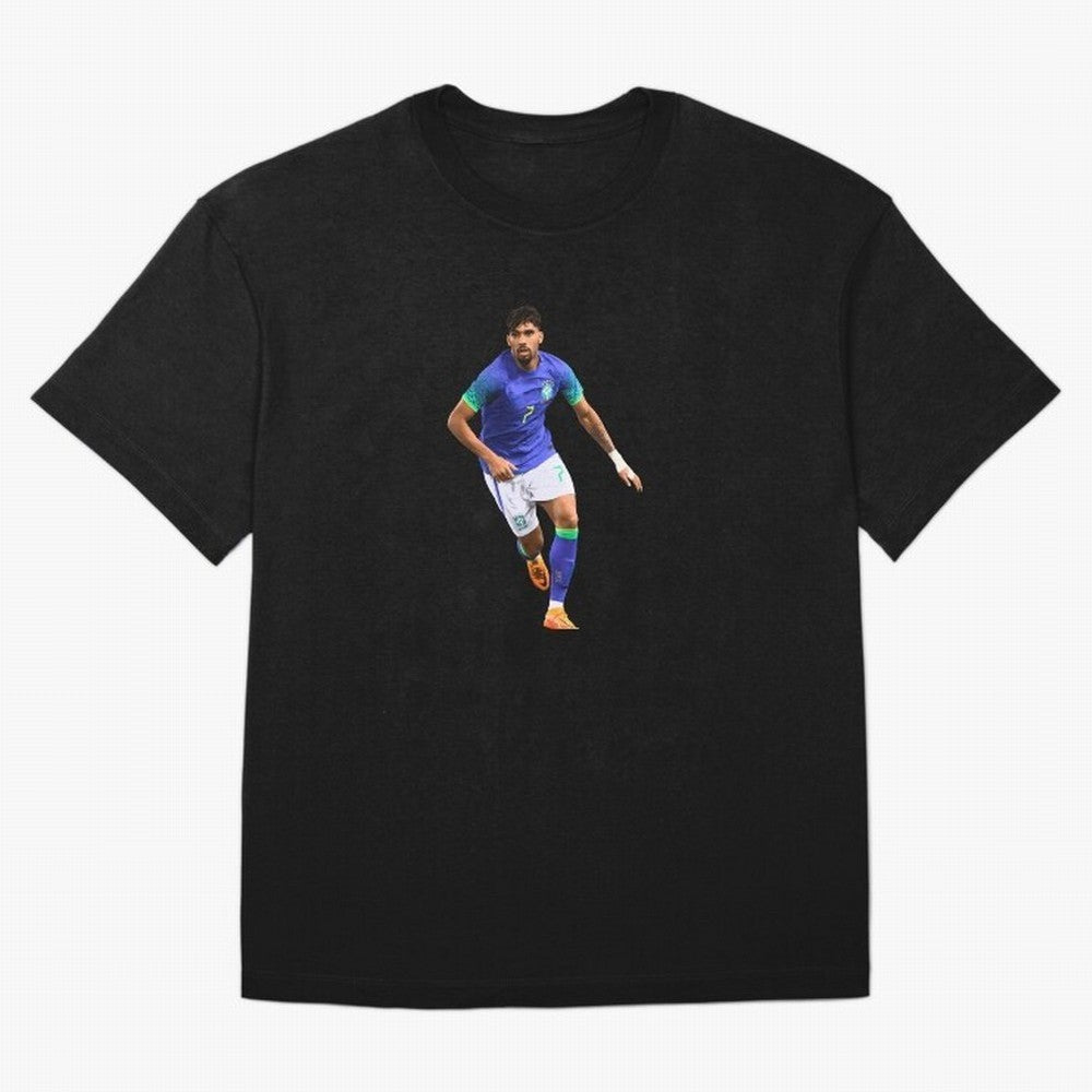 Lucas Paqueta Classic T-Shirt Follow the Final Road of Global Football Passion for FIFA World Cup 2026, Capturing Cristiano Ronaldo, Haaland and CR7, Brazil, Match Day Excitement, Supporter Culture, Golden Goals and Global Football Passion; Perfect