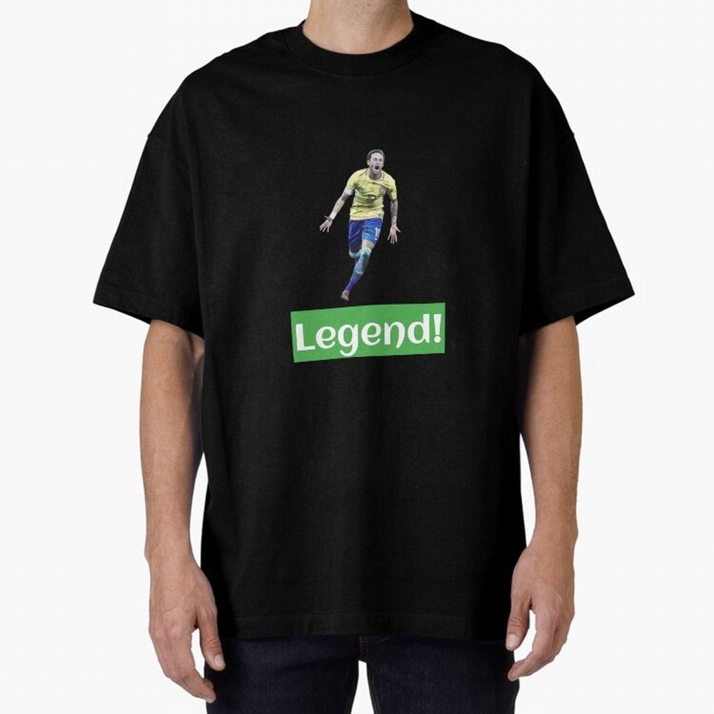 neymar art - neymar illustration T Shirt Oversized T-Shirt Back the Journey through FIFA World Cup 2026 Driven by Neymar, Haaland and Cristiano Ronaldo, England and Germany Energy, Game Day Rituals, Football Legends, Country Pride and the Road to