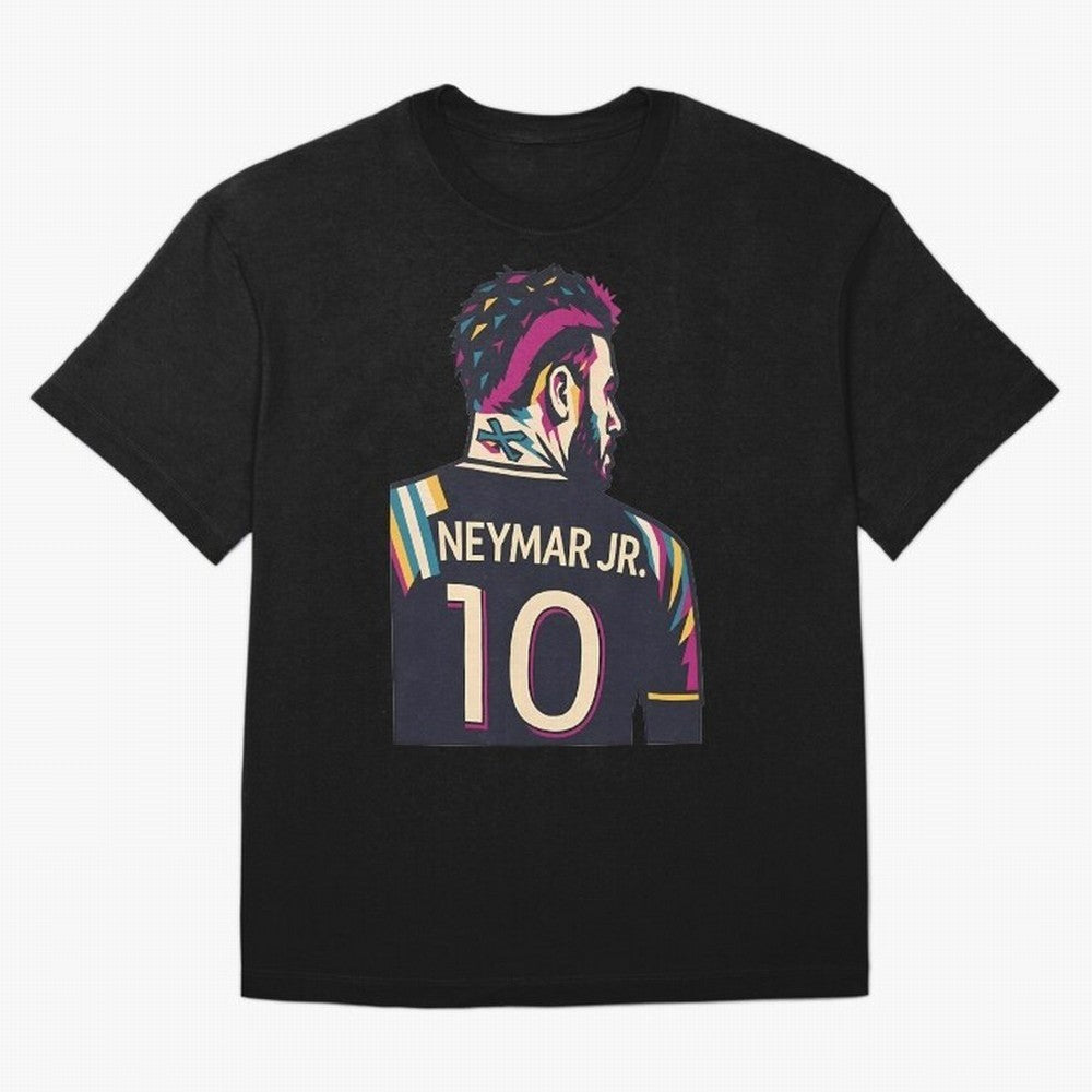 Neymar Jr. Number 10 Classic T-Shirt Step into FIFA World Cup 2026 USA Canada Mexico for Fans of Messi and Cristiano Ronaldo and Argentina, France and Brazil, Bringing Vintage Soccer Flavor, Modern Football Stars, National Flags and Final Night