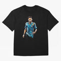 Neymar Jr watercolor drawing Classic T-Shirt Back Your Heroes with Global Football Passion for FIFA World Cup 2026, with Cristiano Ronaldo, Haaland and CR7, England, France and Netherlands, Tournament Hype, Historic Matchups, Family Viewing Parties