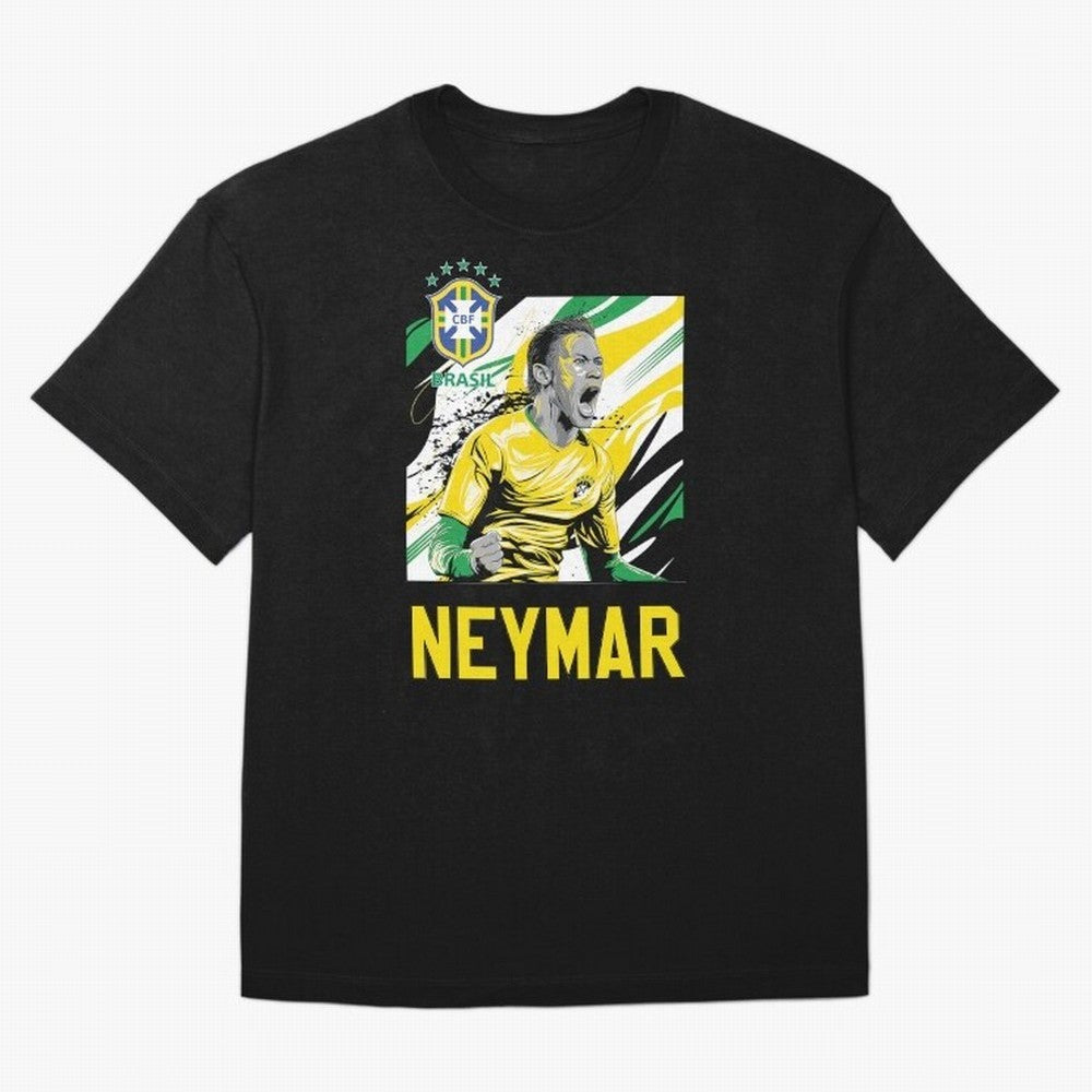 Neymar Jr Essential T-Shirt Capture Stadium Memories from Match Day Hype around FIFA World Cup 2026 Group Stage, Messi and Cristiano Ronaldo, England, France and Netherlands, Sports Nostalgia, International Competition, Famous Players and