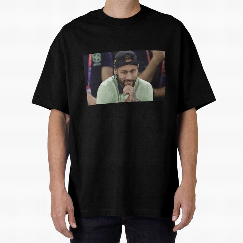 Neymar Jr Oversized T-Shirt Create the FIFA World Cup 2026 Group Stage Journey through Cristiano Ronaldo Highlights, Brazil Pride, Stadium Memories, Football Loyalty, International Chants and Championship Tradition; Perfect for Supporters Who Want