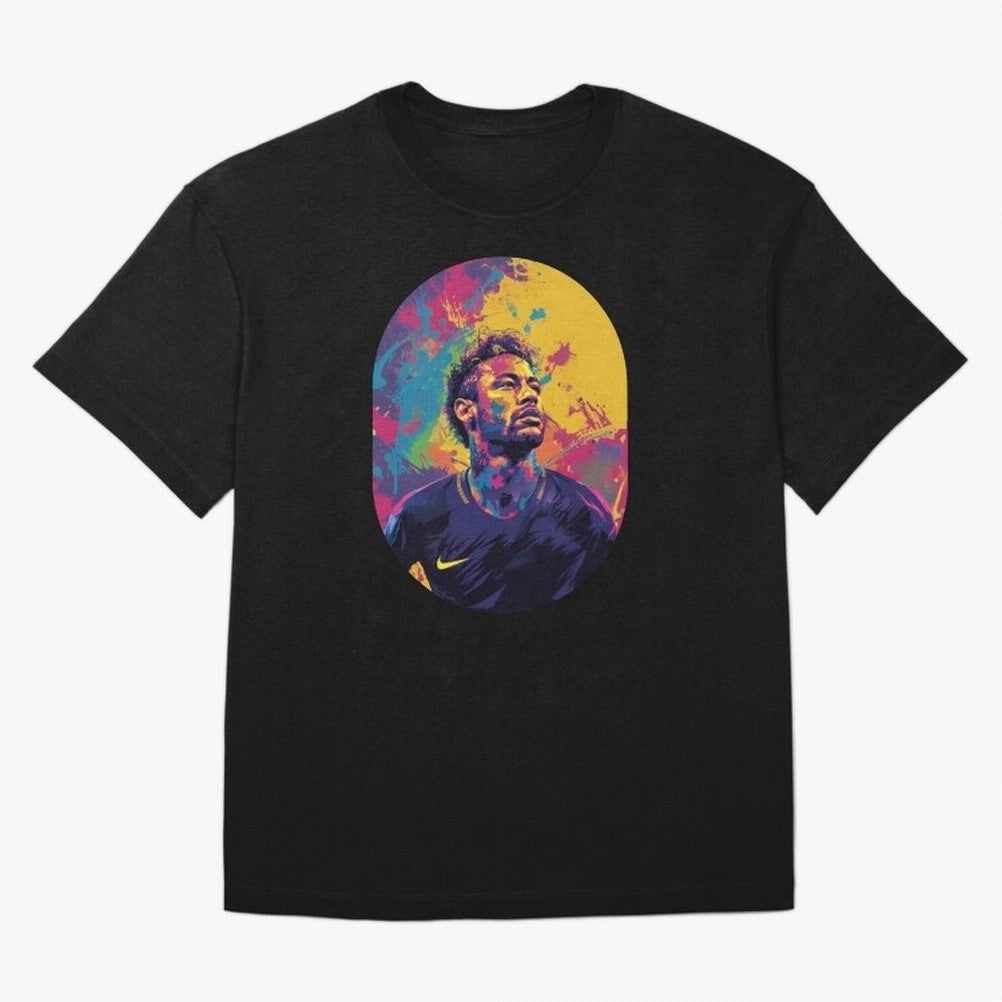 Neymar Jr. Classic T-Shirt Honor the FIFA World Cup 2026 Journey through CR7 and Messi Highlights, England Pride, Retro Football Energy, Iconic Rivalries, Trophy Chase Drama and Stadium Atmosphere; Created for Match Day Parties, Soccer Gifts, Fan