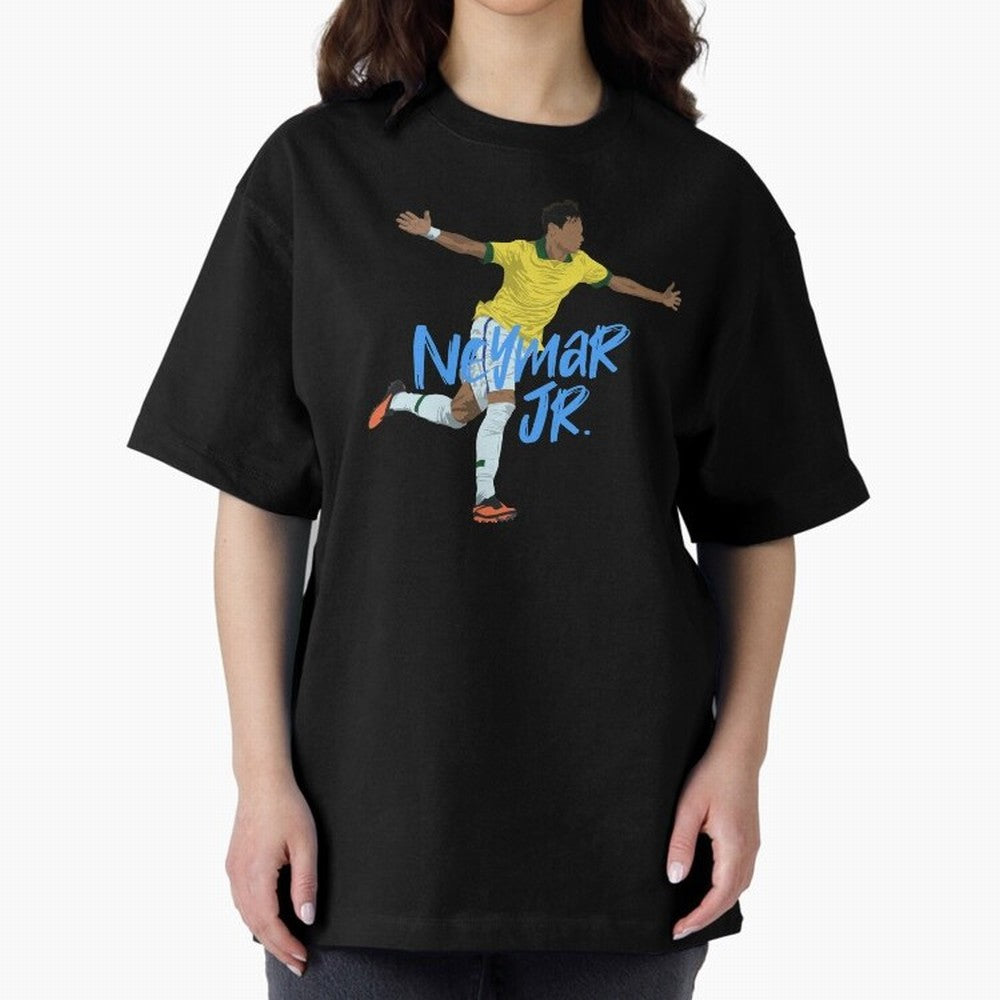 Neymar Jr. Classic T-Shirt Capture FIFA World Cup 2026 USA Canada Mexico Spirit, Featuring Brazil, Cristiano Ronaldo, Haaland and CR7, Championship Spirit, Famous Goals, Roaring Crowds and International Football Unity; Ideal for Football Dads,