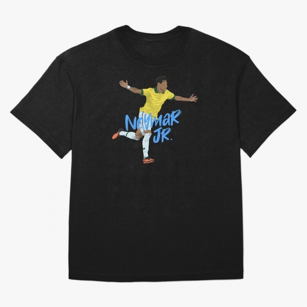 Neymar Jr. Classic T-Shirt Capture FIFA World Cup 2026 USA Canada Mexico Spirit, Featuring Brazil, Cristiano Ronaldo, Haaland and CR7, Championship Spirit, Famous Goals, Roaring Crowds and International Football Unity; Ideal for Football Dads,