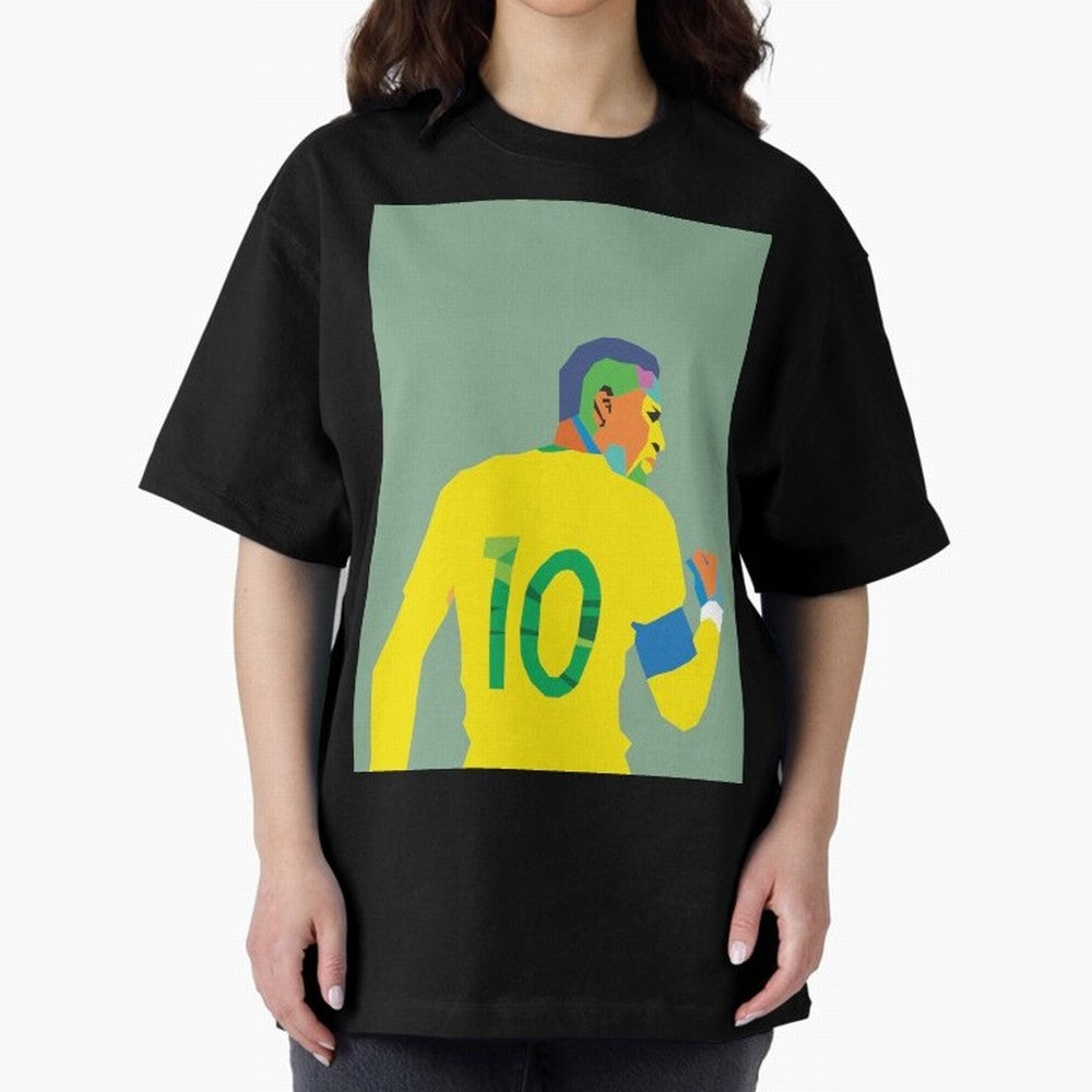 Neymar Jr Oversized T-Shirt Experience the Global Stage of FIFA World Cup 2026 for Fans of Messi and Cristiano Ronaldo and England, Bringing Game Day Rituals, Football Legends, Country Pride and the Road to the Final; Ideal for Passionate Fans Who