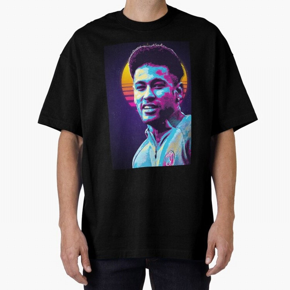 Neymar Jr retro 80s Classic T-Shirt Celebrate the Stars of FIFA World Cup 2026 for Fans of CR7 and Portugal, Spain and Germany, Bringing Sports Nostalgia, International Competition, Famous Players and Unforgettable Victories; Ideal for Fans Who