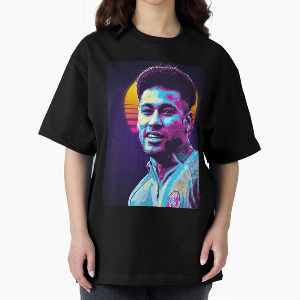 Neymar Jr retro 80s Classic T-Shirt Celebrate the Stars of FIFA World Cup 2026 for Fans of CR7 and Portugal, Spain and Germany, Bringing Sports Nostalgia, International Competition, Famous Players and Unforgettable Victories; Ideal for Fans Who
