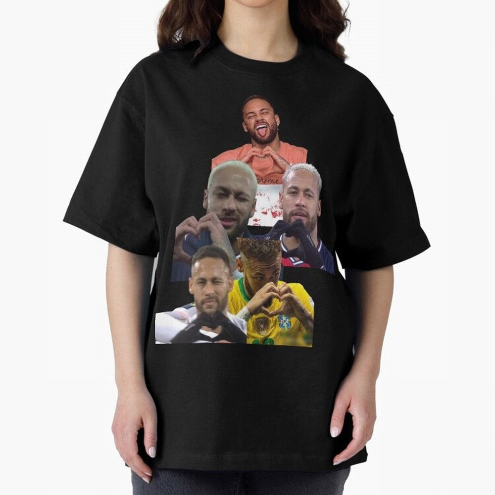 Neymar Junior Classic T-Shirt Experience the FIFA World Cup 2026 Journey through Messi and Cristiano Ronaldo Highlights, England, France and Netherlands Pride, Global Supporter Spirit, Legendary Goals, National Colors and Tournament Celebration;