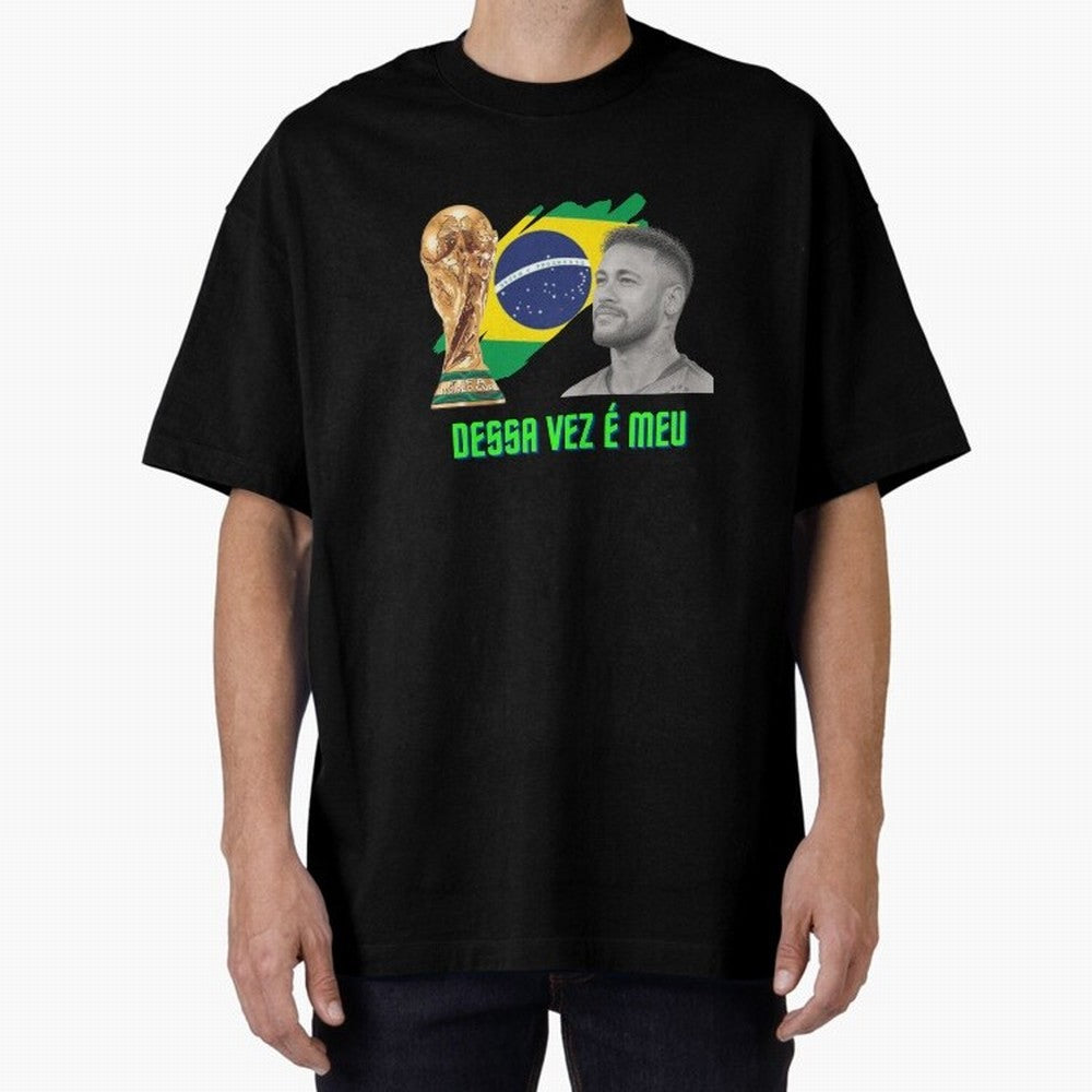 Neymar World Cup Classic T-Shirt Relive FIFA World Cup 2026 Group Stage Connected to Neymar, Haaland and Cristiano Ronaldo, England Energy, Supporter Pride, Iconic Celebrations, Legendary Names and Global Match Day Energy; Great for Watch Parties,
