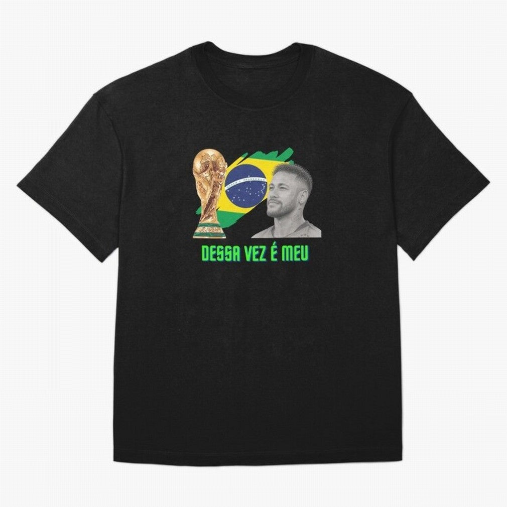 Neymar World Cup Classic T-Shirt Relive FIFA World Cup 2026 Group Stage Connected to Neymar, Haaland and Cristiano Ronaldo, England Energy, Supporter Pride, Iconic Celebrations, Legendary Names and Global Match Day Energy; Great for Watch Parties,