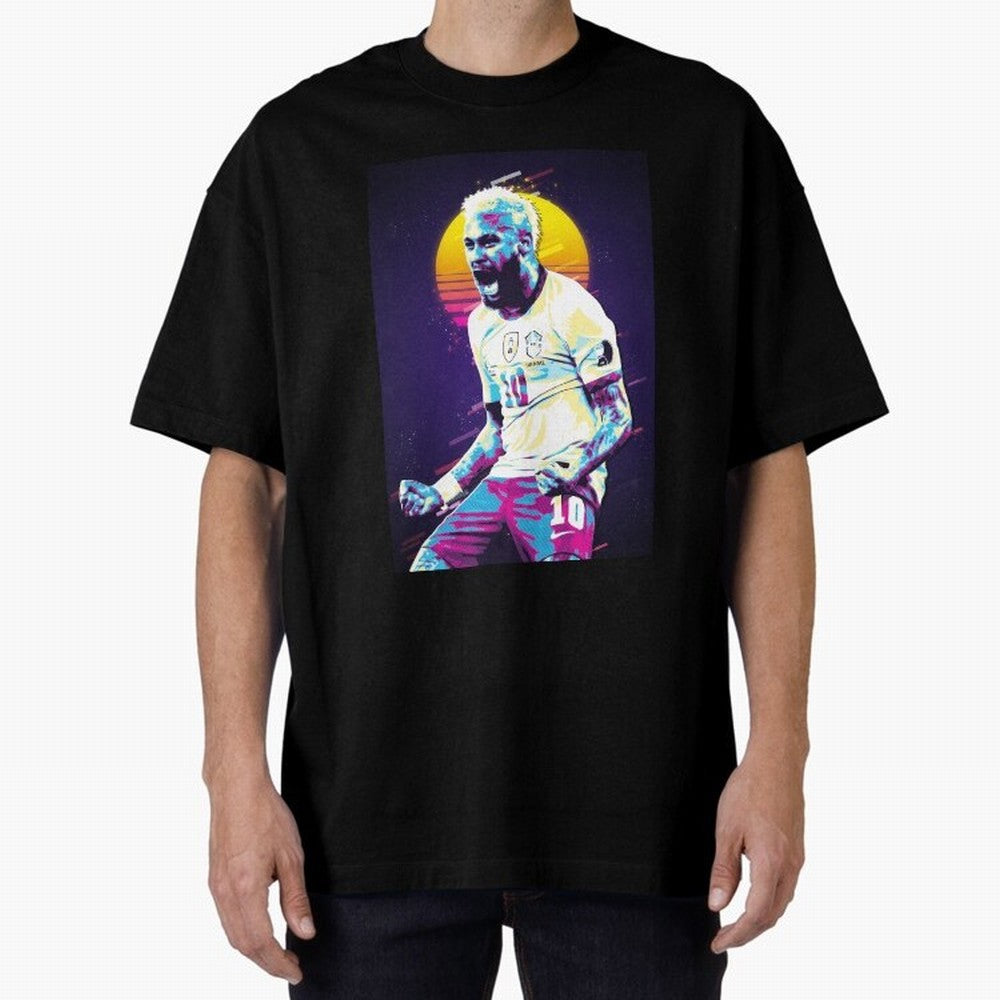 Neymar JR retro 80s Classic T-Shirt Show Fan Pride Across Global Football Passion for FIFA World Cup 2026 USA Canada Mexico, Driven by Messi, Spain, Football Festival Excitement, Trophy Ambitions, Country Rivalries and Star Player Buzz; Ideal for
