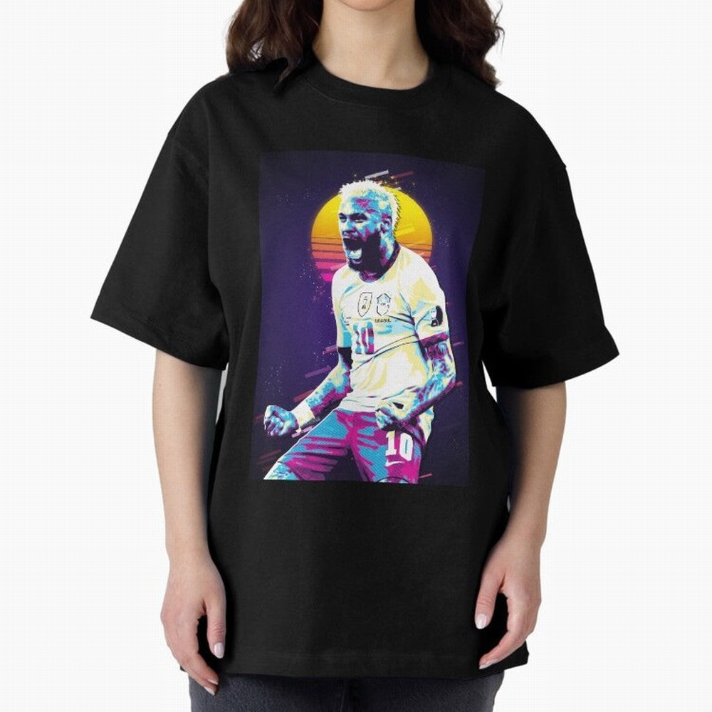 Neymar JR retro 80s Classic T-Shirt Show Fan Pride Across Global Football Passion for FIFA World Cup 2026 USA Canada Mexico, Driven by Messi, Spain, Football Festival Excitement, Trophy Ambitions, Country Rivalries and Star Player Buzz; Ideal for