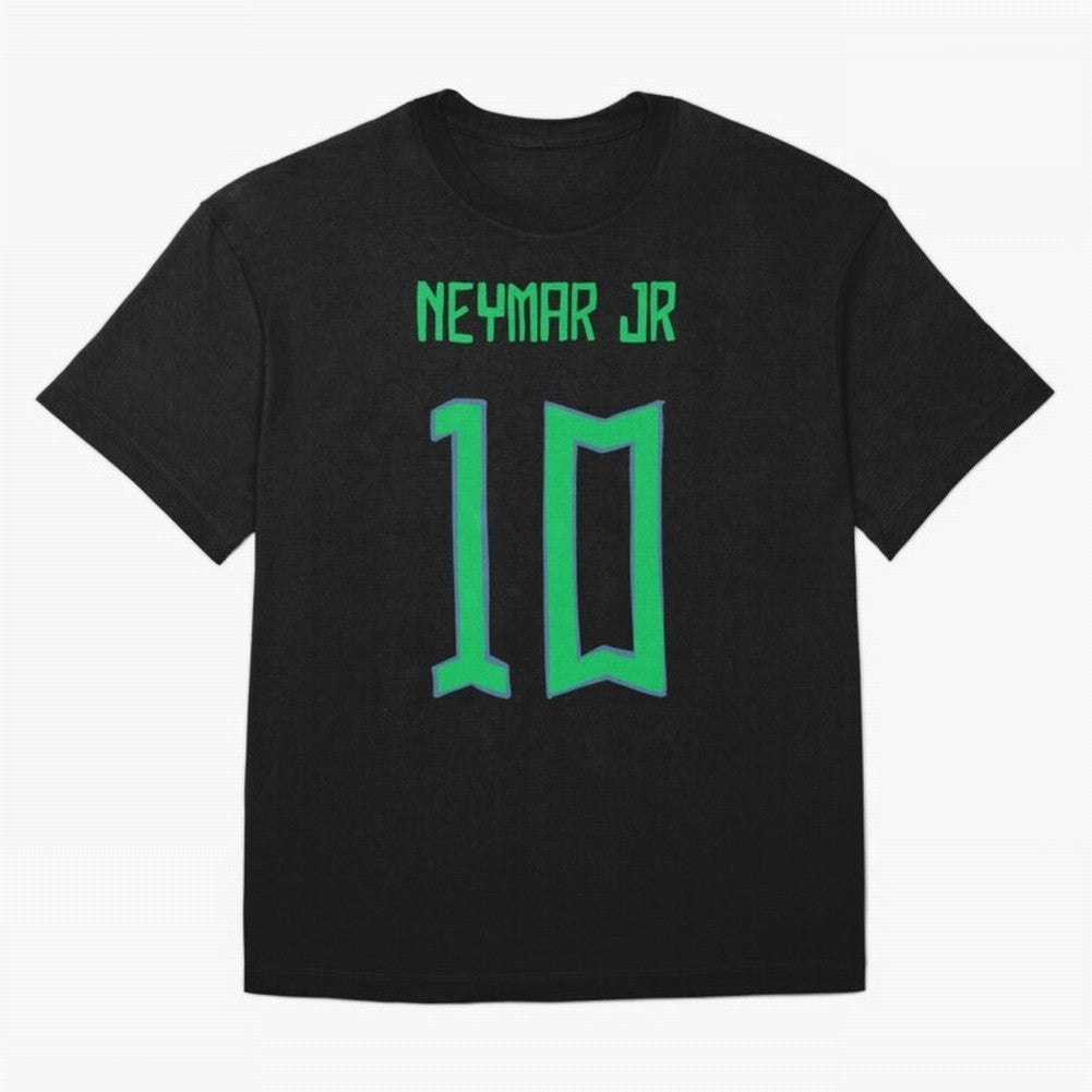Neymar Jr #10 (Brazil) Oversized T-Shirt Bring Home FIFA World Cup 2026 Group Stage Centered on Neymar, Argentina Energy, Supporter Pride, Iconic Celebrations, Legendary Names and Global Match Day Energy; Made for Die Hard Supporters, Soccer
