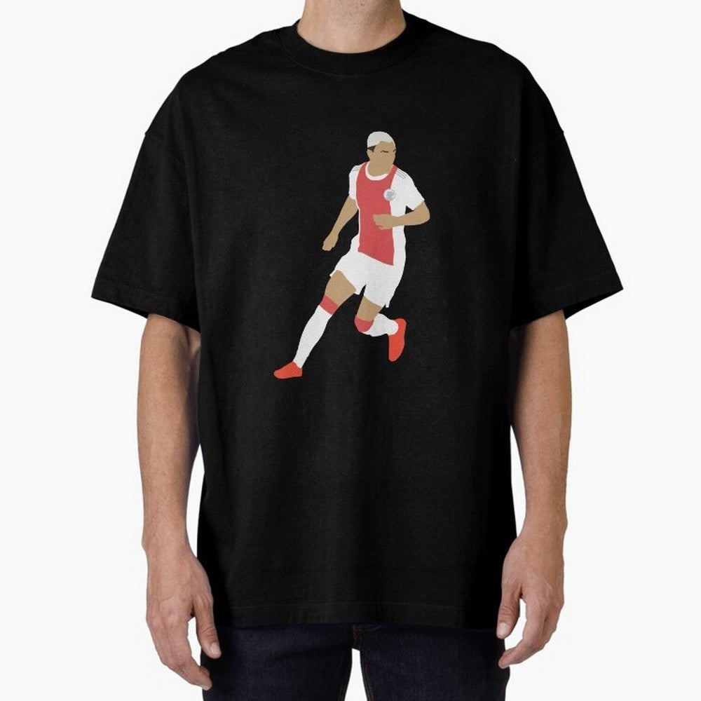Antony Ajax Brazilian Football Player Classic T-Shirt Share the Excitement of FIFA World Cup 2026 Group Stage for Fans of Haaland and Mbappe and England and Germany, Bringing Championship Spirit, Famous Goals, Roaring Crowds and International