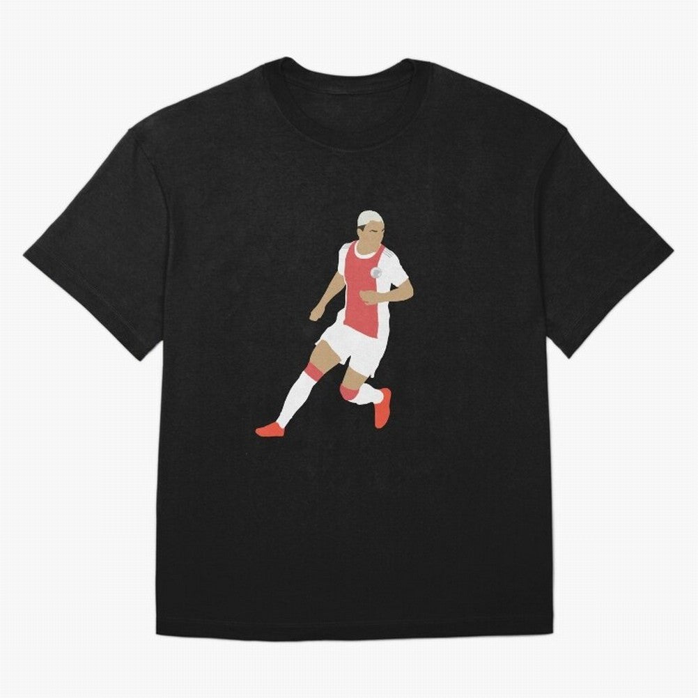 Antony Ajax Brazilian Football Player Classic T-Shirt Share the Excitement of FIFA World Cup 2026 Group Stage for Fans of Haaland and Mbappe and England and Germany, Bringing Championship Spirit, Famous Goals, Roaring Crowds and International